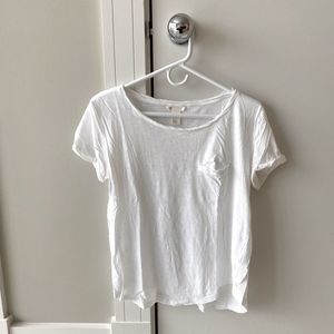H&M Basic White Tee